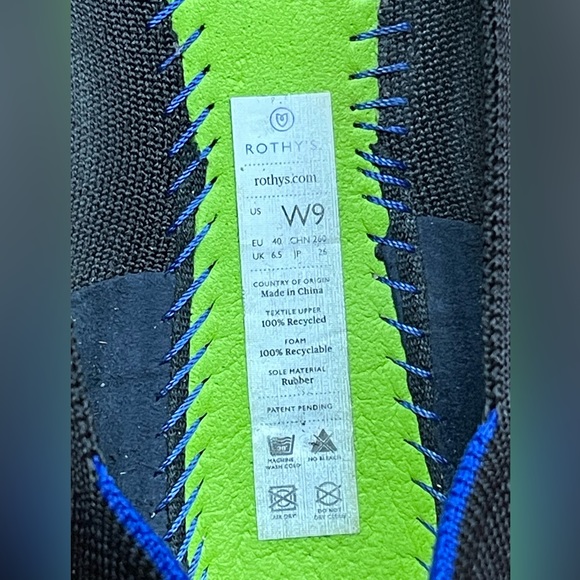 Rothy’s Womens Black Round Toe Flat - Picture 5 of 5